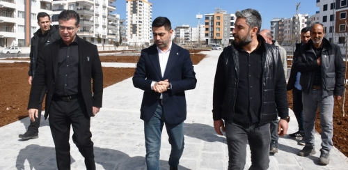 50 Dönümlük Devasa Parkta Çalışmalar Sürüyor