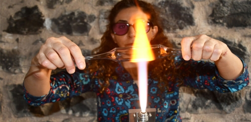 SİVEREK'TE ÜCRETSİZ CAM ÜFLEME VE ŞEKİLLENDİRME KURSU AÇILDI 