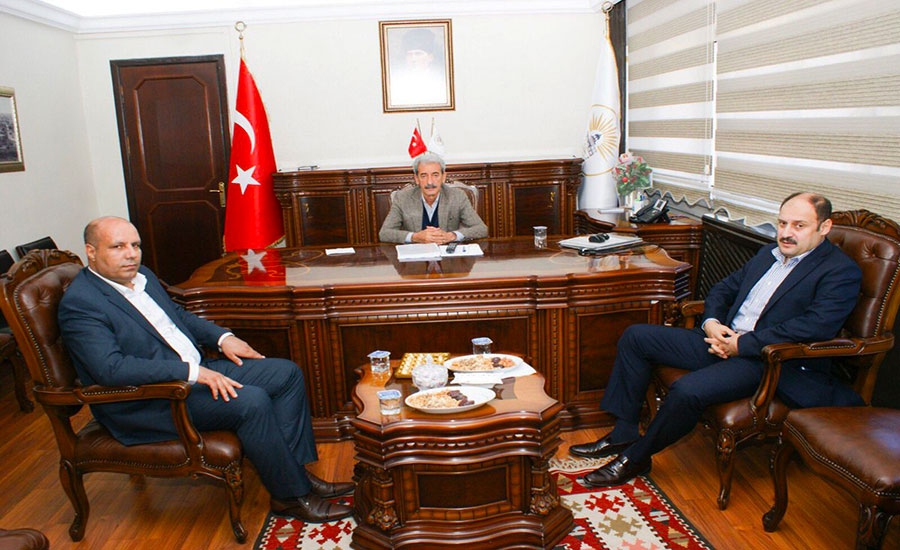Milletvekili Kasım Gülpınar’dan Başkan Şeyhmus Aydın’a ziyaret