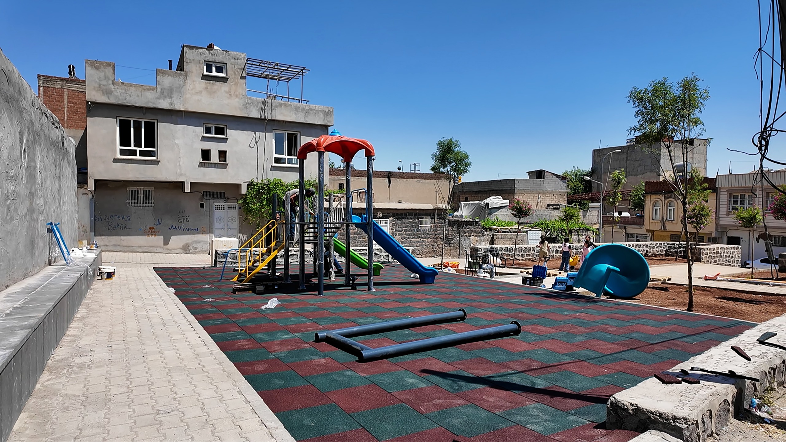Hamidiye Mahallesi yıllar sonra ilk parkına kavuştu